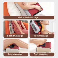 Appareil de massage multifonctionnel à compresse chaude pour le cou, le dos, la taille, la colonne cervicale, la colonne lombaire et la tête