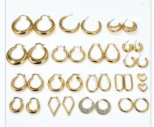 whole women earrings 2022 Freshwater nature pearl earrings Gold filled jewelry