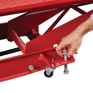 हॉटसेल 1000lbs हाइड्रोलिक कैंची मोटरसाइकिल लिफ्ट एक एयर पंप के साथ - Product Image 3