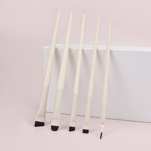 <span class=keywords><strong>Pinceau</strong></span> de <span class=keywords><strong>maquillage</strong></span> pour les yeux et les sourcils de qualité supérieure, ultra fin, incliné, plat, angulaire, beige, poils vegan, <span class=keywords><strong>pinceau</strong></span> pour eye-liner - Product Image 6