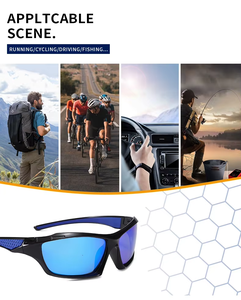 Gafas de Sol Deportivas Polarizadas Unisex para Ciclismo de Carretera, con Marco Completo, Visión Nocturna, para Conducir al Aire Libre - Product Image 3