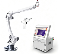 Bras manipulateur robotique à 6 axes, équipement de laboratoire pédagogique pour la simulation de soudage MIG MAG TIG