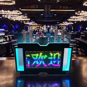 Tùy chỉnh <span class=keywords><strong>Led</strong></span> ứng dụng lập trình di chuyển văn bản VIP Màn hình glorifier Câu Lạc Bộ Rượu Vang Sáng lên bảng tin dấu hiệu đôi chai trình bày - Product Image 3