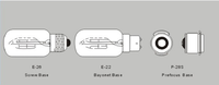BOZHOU P28S E26 E27 B22 Tubulaire Marine Ampoule Lampe Bateau Navigation Signal Lumière