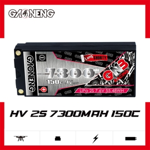 GNB GAONENG 7300MAH 2S HV 7.6V 150C แบตเตอรี่ลิโป้ KYOSHO อินเฟอร์โน MP10e XRAY XB8E SWORKZ S354e EVO Serpent COBRA SRX8e SPARKO F8E - Product Image 2