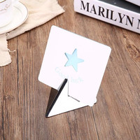 Support de carte de nom de table en métal pour mariage, support de carte de nom, support de carte d'identité professionnelle pour hôtel, restaurant