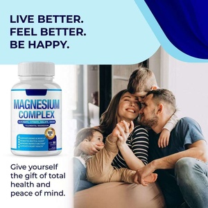 Cápsulas Blandas de <span class=keywords><strong>Magnesio</strong></span> Complejo para Adultos 1000mg Glicinato Citrato Malato Antioxidante para el Sueño, Salud Ósea, Cardíaca y Energía - Product Image 3