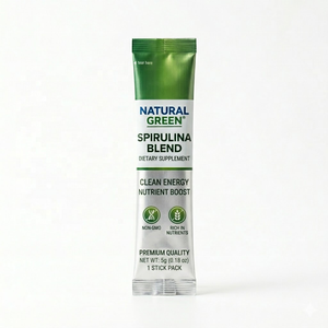 Astrawell Spirulina Natural Superfood <strong>High</strong> <strong>Protein</strong> Dietary Rich in Vitamins Minerals Energy Immune Spirulina Sachets Powder - Product Image 1