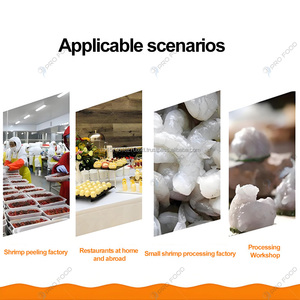 Máquina higiénica profesional de cáscara de Camarón, diseño compacto, removedor de cáscara de camarón - Product Image 3