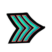 Chevrons uniformes faits à la main, service OEM, en vente en gros, taille personnalisée, différents modèles de chevrons