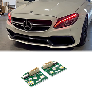 โมดูลอัพเกรดไฟหน้า CCTC C Class W205 RGB DRL สำหรับ <span class=keywords><strong>Mercedes</strong></span> ปี 2014-2018 - Product Image 1