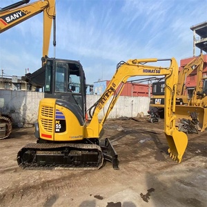 Excavadora Usada KOMATSU PC55MR Mini de 5.5 Toneladas, Excavadora Hidráulica de Segunda Mano, Máquina de Construcción PC35MR PC60MR PC70MR - Product Image 2
