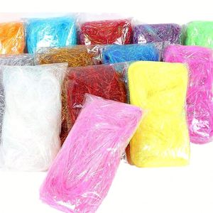 100g Colorful Raffia Grass, Shredded <b>Paper</b> Fill for Gift Box Packaging, Cosmetic Filler, Candy Decor, Party Favor - Product Image 5
