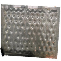 Plaque à double gaufrage en acier inoxydable pour réservoir de refroidissement de lait, machine à glace, entrepôt frigorifique, évaporateur à film tombant, réfrigération