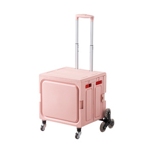Chariots de stockage du marché Portable pliable pliant Camping épicerie <span class=keywords><strong>escalier</strong></span> escalade 8 roues chariot chariot - Product Image 3