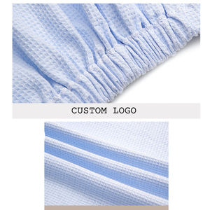 Falda <span class=keywords><strong>de</strong></span> baño con logotipo bordado personalizado <span class=keywords><strong>de</strong></span> alta calidad, tela para <span class=keywords><strong>mujer</strong></span> y niña con botones, azul, rosa, SPA, casa <span class=keywords><strong>de</strong></span> belleza, ducha, <span class=keywords><strong>bata</strong></span> diaria - Product Image 4