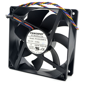 Ventilateur de refroidissement de châssis <span class=keywords><strong>Dell</strong></span> à quatre fils, contrôlé par la température, Foxconn PV123812DSPF 01 12V 0.90A 120*120*38MM 12CM, original, neuf - Product Image 3