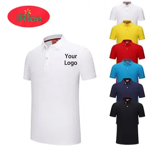 HX2906 100% 棉美国顶级品质素色男士刺绣工作衬衫白色个性化马球t恤男士印花定制带标志