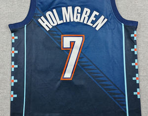 タイ最高品質バスケットボールジャージ 大人用 1 ウェンバニャマ 8 ブライアント 30 ステフィン・カリー 11 ブランソン 5 アンソニー・エドワーズ 速乾性 - Product Image 2