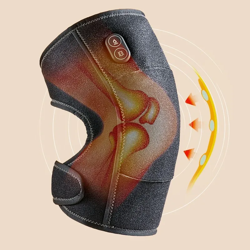 China Best Selling Factory Wholesale Price High Quality Luxury Heating Massage Knee Pad
