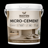 Novice disponible 20kg Microciment mur mastic plus lisse poudre revêtement peinture imperméabilisation Spray blanc ciment mastic poudre revêtement