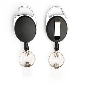 Carrete de soporte de insignia retráctil de alta resistencia, accesorios de soporte de insignia de identificación, carrete de insignia de tracción retráctil - Product Image 2