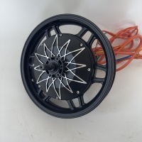 Moteur de moyeu arrière pour moto électrique 14 pouces, plus puissant, 5000W 60V 72V 3000W 2000W 48V, avec double capteur Hall