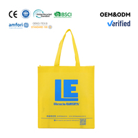 Sacs non tissés en gros, sacs de courses écologiques avec poignées renforcées, recyclables et réutilisables pour un usage quotidien et la publicité
