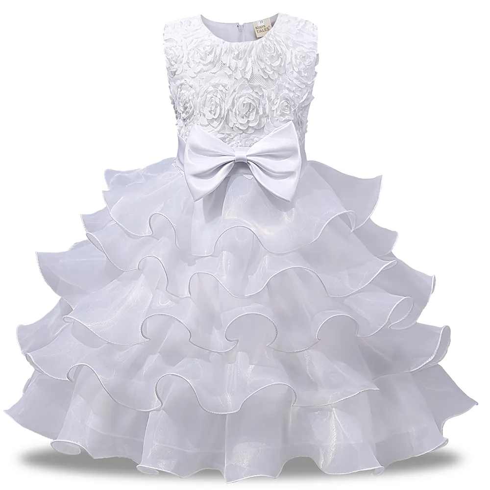 New Fashion Toddler Baby Girl Clothes Children Kids Party Birthday Wedding Princess Dress
