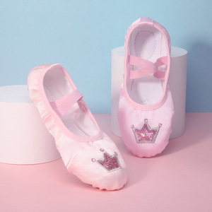 <span class=keywords><strong>Scarpe</strong></span> da ballo da donna per bambini con suola morbida per pratica <span class=keywords><strong>scarpe</strong></span> da ginnastica da gatto principessa per bambine e bambine <span class=keywords><strong>scarpe</strong></span> da ballo rosa per bambini - Product Image 3