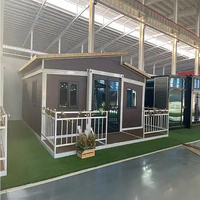 Maison Contemporaine Extensible en Conteneurs Préfabriqués Personnalisés de 40, 30 et 20 pieds, Villa 2, 4 ou 5 Chambres, Garantie 5 Ans