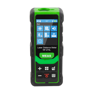 Outil de mesure Portable <span class=keywords><strong>Bluetooth</strong></span> <span class=keywords><strong>Télémètre</strong></span> Diffusion Vocale Feu Vert <span class=keywords><strong>Télémètre</strong></span> Laser NF-274L - Product Image 1