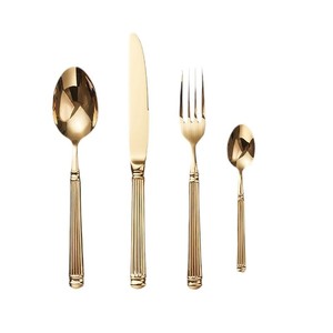 ชุดช้อนส้อมสแตนเลสสตีล Shiny-Jh Rome Series 304 ขัดเงาแบบกระจก สำหรับร้านอาหาร - Product Image 5