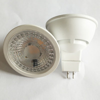 Nuevo Foco LED de Amplio Voltaje AC85-265V 5W GU10 6500K Blanco Frío MR16 E27 Downlight