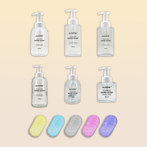 Confezionamento personalizzato eco-friendly schiuma sapone per le mani ricarica compresse con riutilizzabili <span class=keywords><strong>in</strong></span> plastica PP o bottiglie di <span class=keywords><strong>vetro</strong></span> - Product Image 3