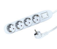 Multiprise industrielle XUANSHI EU CE, 5 prises AC, 16A, 220-250V, en cuivre, rallonge avec câble de 1,8m, IP20, pour usage hospitalier