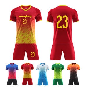 Бесплатная доставка, одежда для футбола, комплект из Джерси, Футбольная майка - Product Image 5