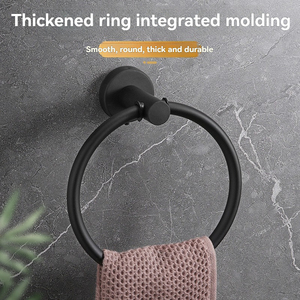 Anillo para Toallas <span class=keywords><strong>de</strong></span> Acero Inoxidable 304, Sin Taladro, Montaje en Pared Comercial, Redondo, Resistente, para Baño <span class=keywords><strong>de</strong></span> Hotel, <span class=keywords><strong>Compra</strong></span> al por Mayor - Product Image 4