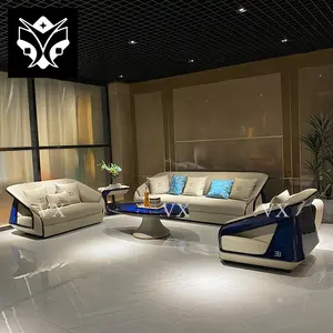 Luxury Lounge Modern Design Home Furniture Couches Corner Velvet Sectional Sofa Fabric Living Room Sofa Set