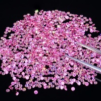 Harga Grosir Xingyue Batu Permata Longgar Potongan Brilian Tahan Lama 1mm-2.9mm Vvs1 Warna Pink Berlian Melee Buatan Laboratorium Bersertifikat GRA