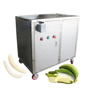 Commerciële Bananenschilmachine Rauwe Groene Bananenschil Verwijderen Machine Dunschiller Apparatuur