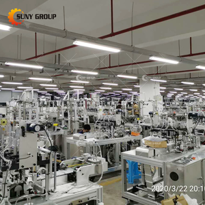 Độ Ổn Định Cao 3Ply Mask Làm Nhà Máy Dùng Một Lần Y Tế Mặt Nạ Làm Máy Tự Động Mask Thiết Bị Dây Chuyền Sản Xuất - Product Image 4