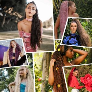 <span class=keywords><strong>ผม</strong></span>ต่อหางม้าแ<span class=keywords><strong>บ</strong></span><span class=keywords><strong>บ</strong></span><span class=keywords><strong>ลอน</strong></span>ผมยาวสังเคราะห์สำหรับผู้หญิงผมต่อแบ<span class=keywords><strong>บ</strong></span>หนีบผมสีดำ - Product Image 6