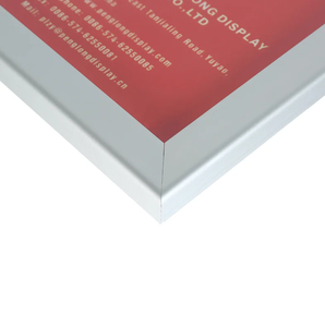 32mm có thể khóa <span class=keywords><strong>Snap</strong></span> khung mitred góc nhôm UV kháng quảng cáo áp phích khung mở với allen key - Product Image 5