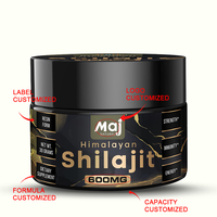 OEM/ODM Résine Shilajit 30g 50g Résine Shilajit Résine Shilajit pure de l'Himalaya Résine Shilajit pure de l'Himalaya