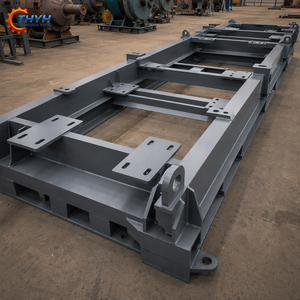 Estructura de Soporte para Alimentador de Cantera Soldada a Medida, Revestimiento Resistente a la Abrasión, Acero Q345/Q355, ISO 9001, SGS, para Minería y Trituración en Canteras - Product Image 2