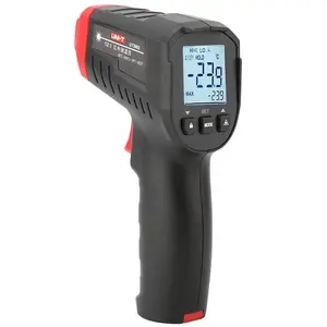 Medidor de temperatura láser industrial sin contacto de alta precisión, instrumentos de pistola, UT306S, 2 uds.