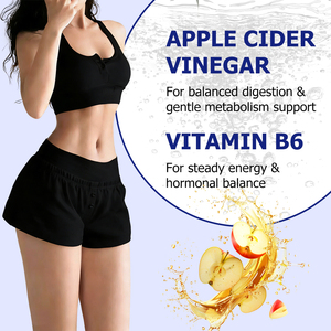 Private Label Apple Cider Vinegar Effervescent Tablets with Apple Cider Vinegar Balanced Digestion Gentle Metabolism Support - Product Image 2