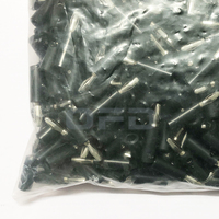 Connecteur Jack Audio Noir 4mm pour Haut-parleur, Fiche Banane Nickelée 4mm pour Haut-parleur, Connecteurs à Vis Noirs