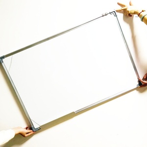Pizarra Blanca para Oficina, Enseñanza, Hogar, Escritura, Marco de Aluminio, Pizarra Magnética de Doble Cara para Niños - Product Image 2